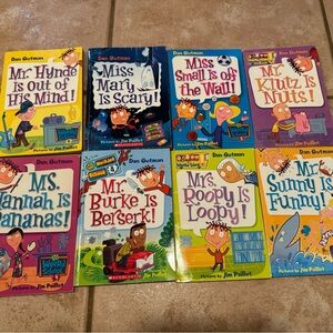My Weird School Dan Gutman Children’s Books Set Of 8 Books